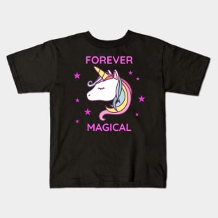 Forever Magical Unicorn Kids T-Shirt